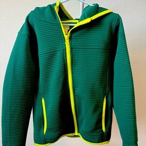 Boys size small Crewcuts zip up hoodie.